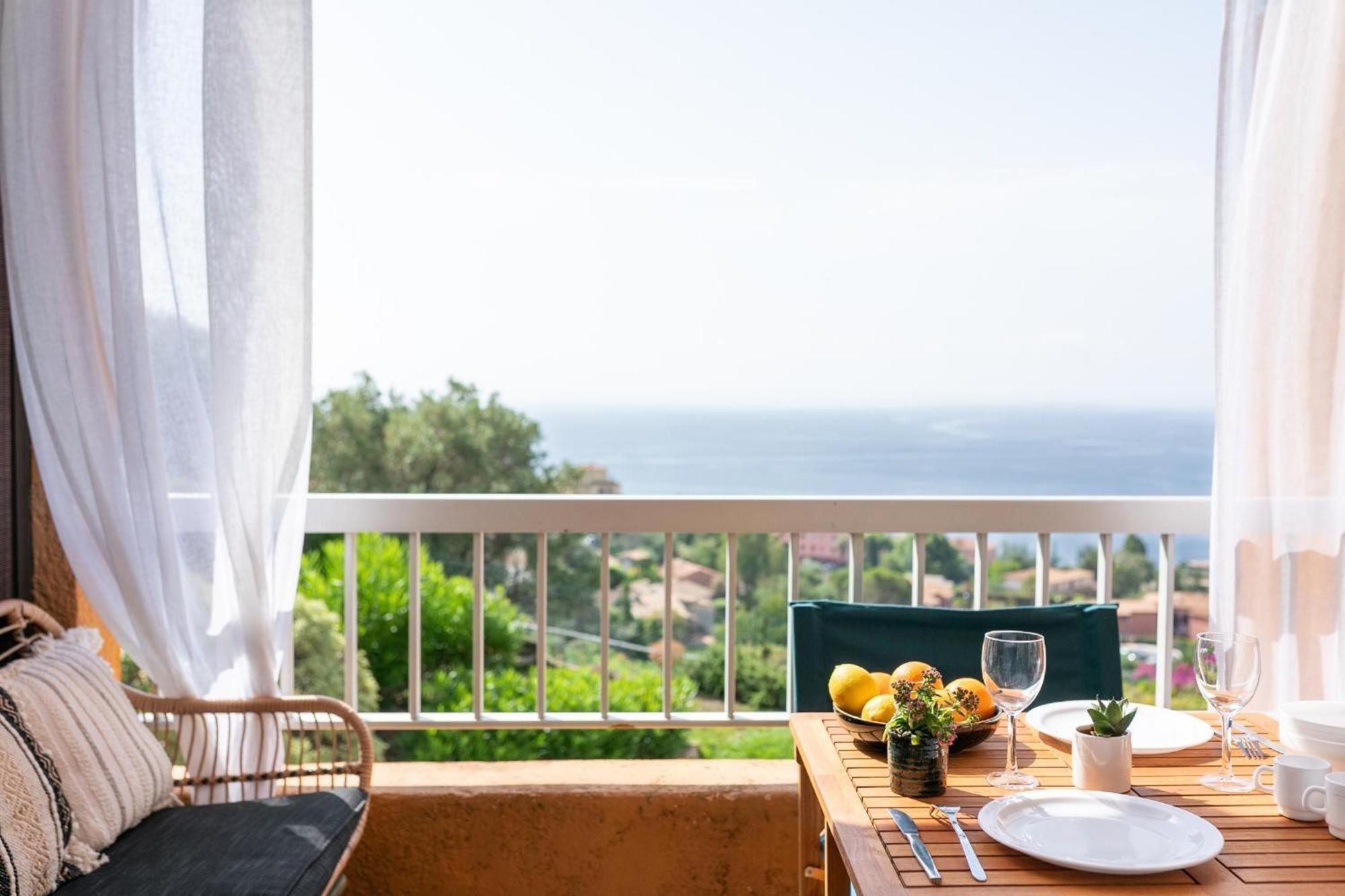 Vue Mer Et Jardin Теуль-сюр-Мер Екстер'єр фото